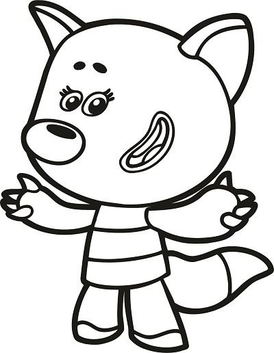 Трафарет Мимимишки №2 А5 - фото 1