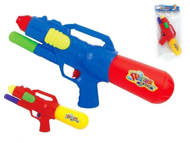 Пистолет водный красн. 42*23см в/п - фото 1