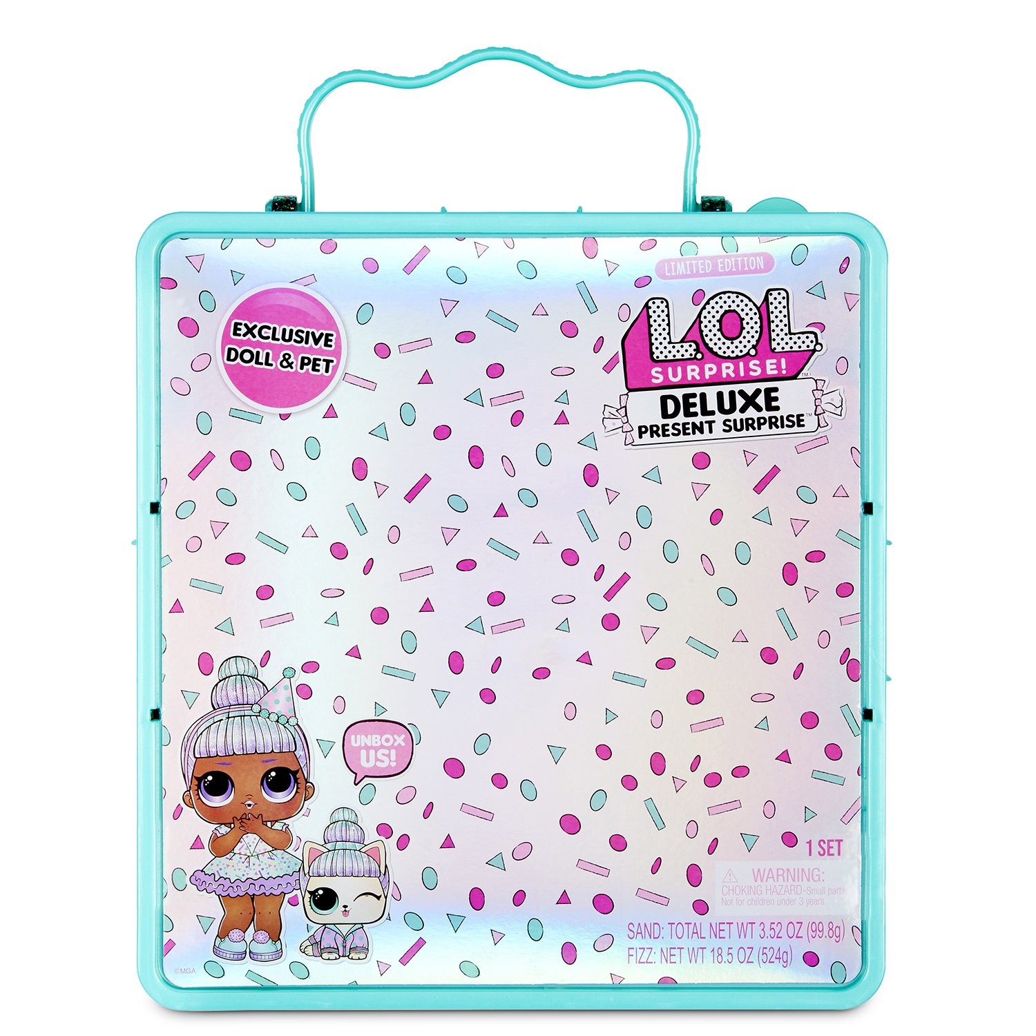 Кукла L.O.L. Шипучий сюрприз бирюз. - фото 1