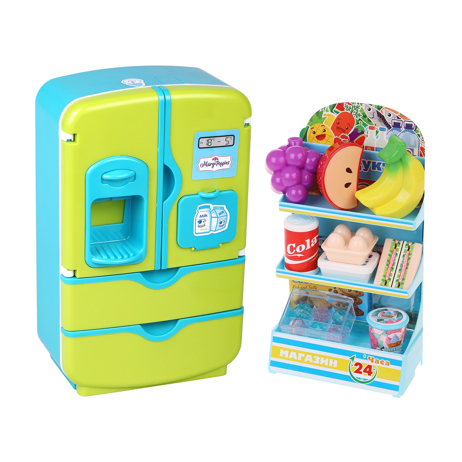 Холодильник Умный дом голуб. Mary Poppins - миниатюра 2