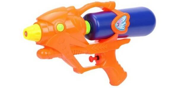 Пистолет водный 26 см в асс. - фото 1