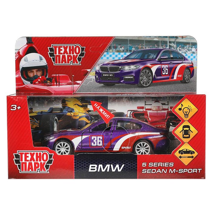 Модель мет. BMW M-sport ТЕХНОПАРК - фото 1