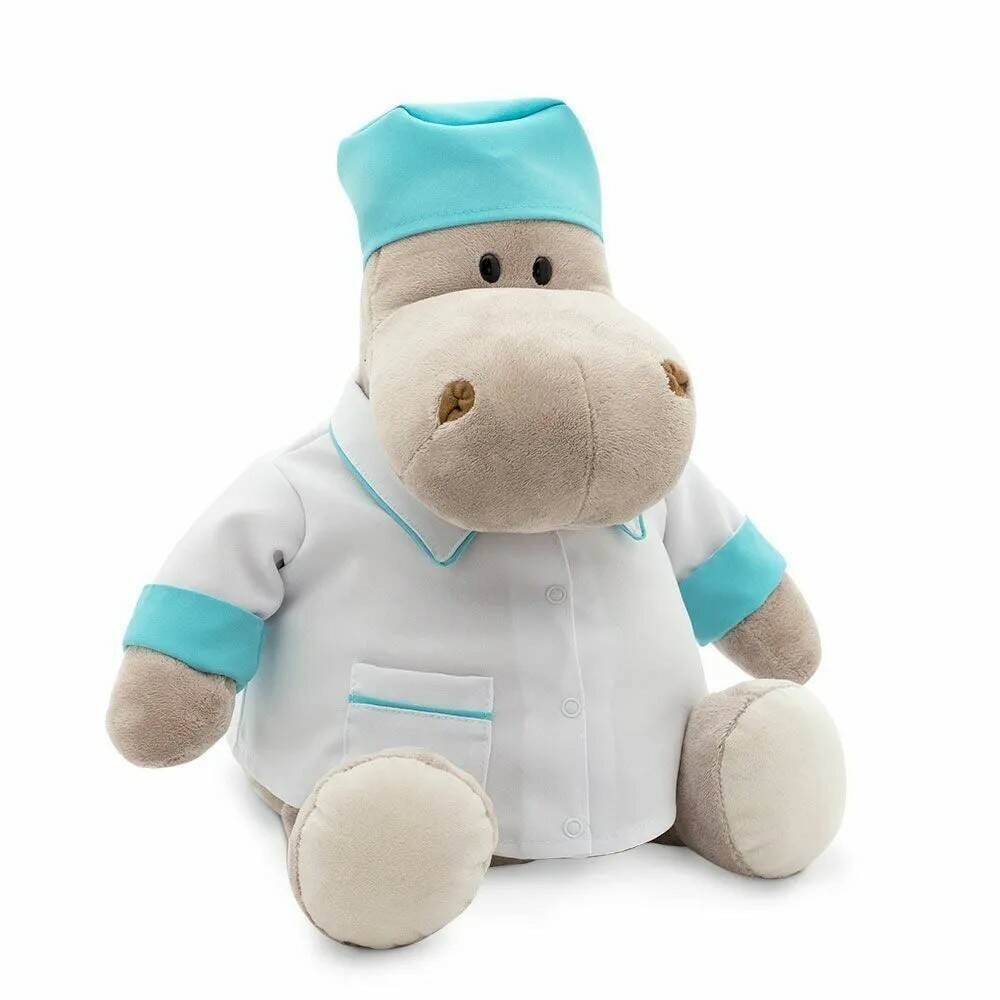 Мягкая игрушка Бегемот Пилюлькин - фото 1