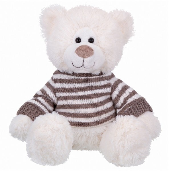 Мягкая игрушка Мишка в свитере в полоску 22см Relana - фото 1