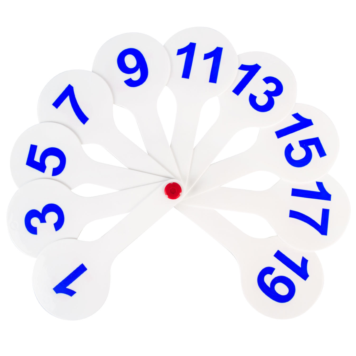 Веер - касса цифры от 1 до 20 ПИФАГОР - фото 1