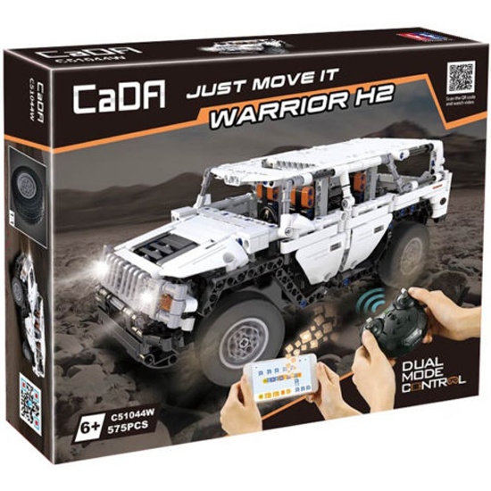 Конструктор CADA радиоуправляемый Джип Хаммер 575дет. - фото 1