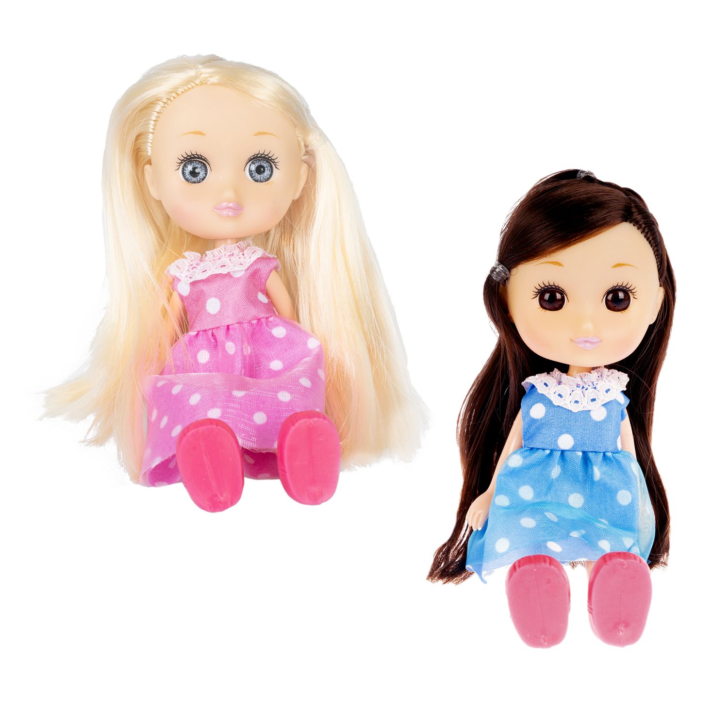 Кукла 16,5см Катенька 2 вида в/п М6624/Д87577 - фото 1