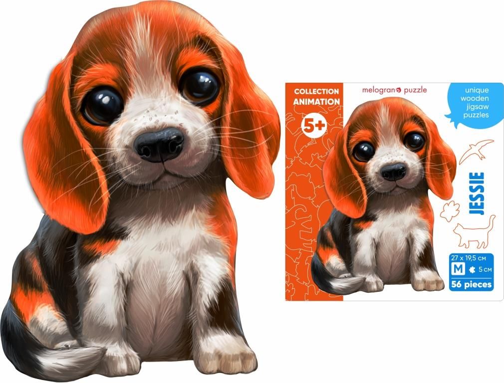 Пазл деревянный Джесси 56 дет. Collection Animals - фото 1