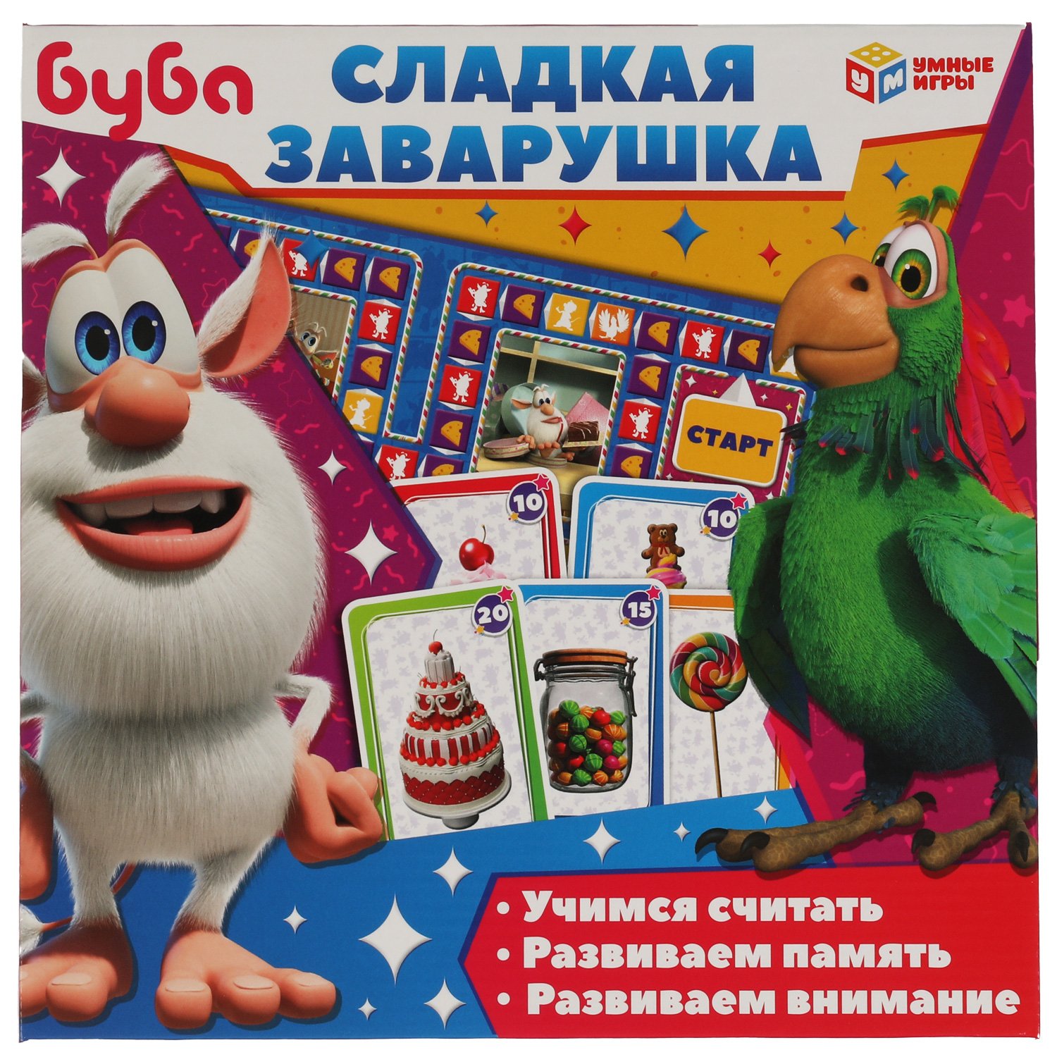 Настольная игра Буба. Сладкая заварушка - фото 1