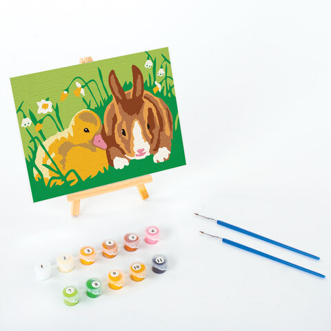 Картина по номерам 15*20 Пушистики Юнландия - фото 1