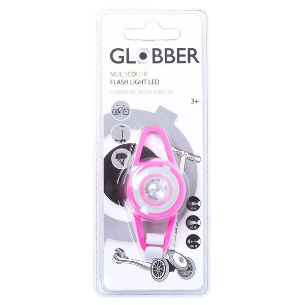 Габаритный фонарь Globber розов. - миниатюра 2