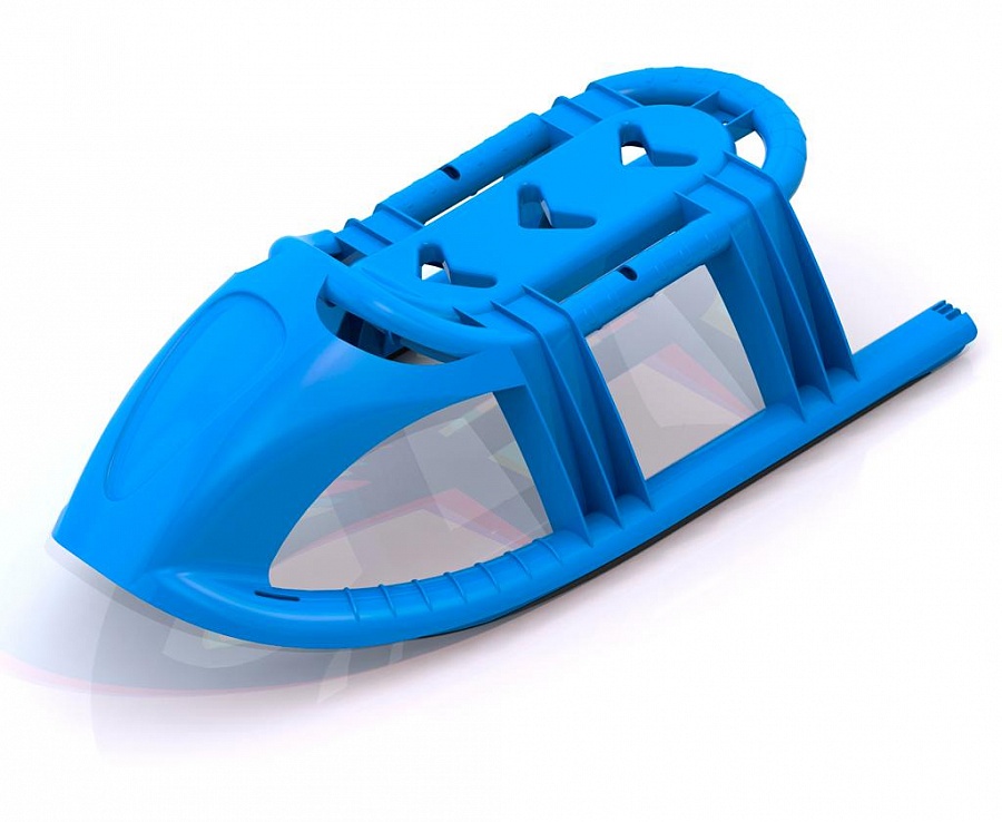 Салазки Снежинка - фото 1