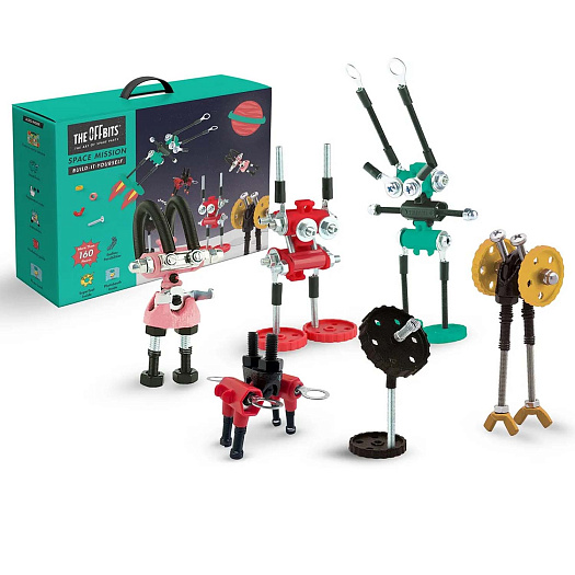 Конструктор металлический The Offbits Space Mission 150дет. - миниатюра 3