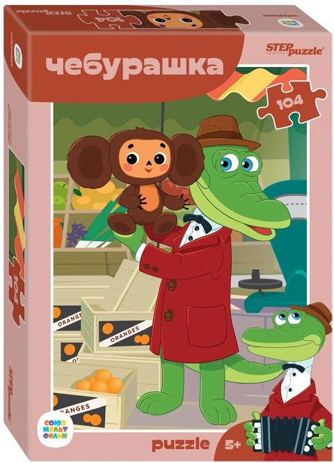 Пазл 104 Чебурашка - фото 1