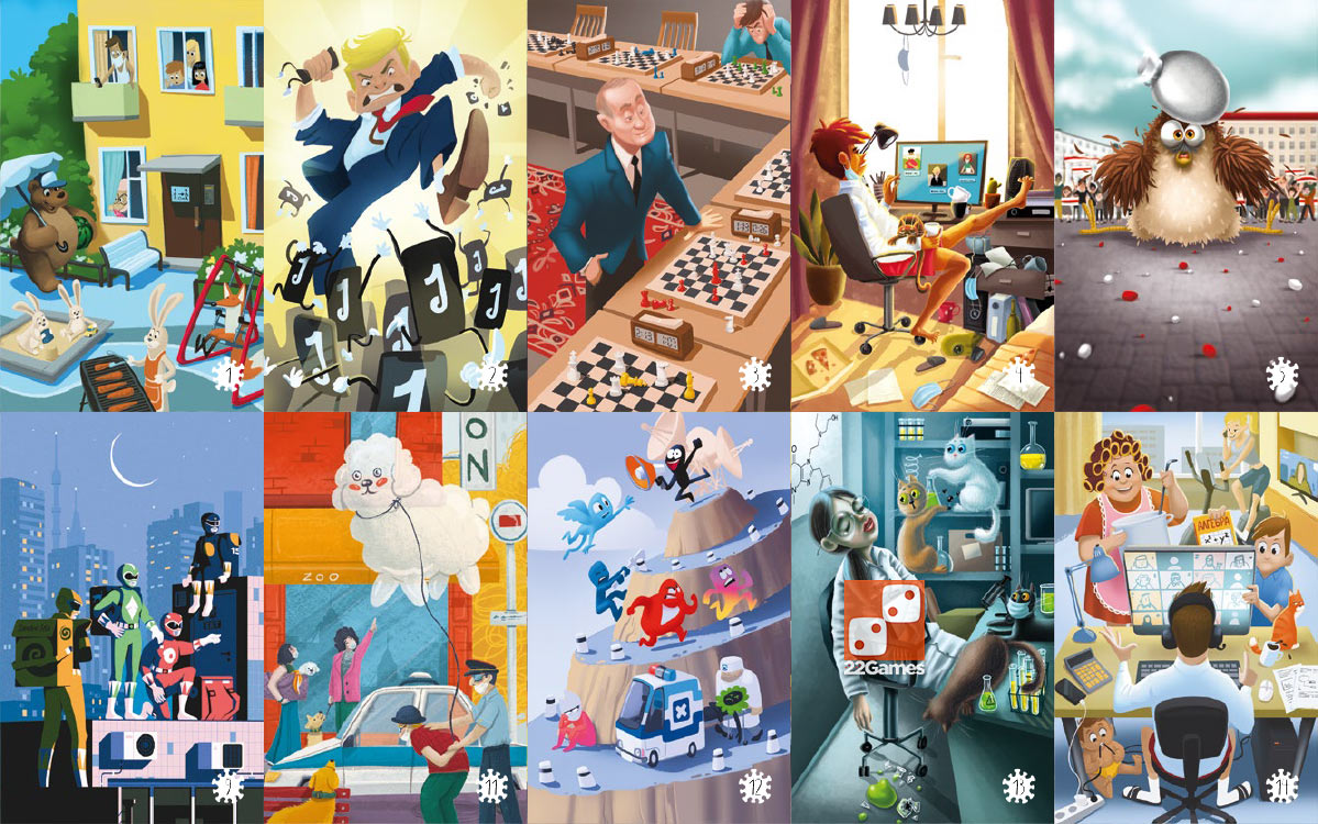 Настольная игра Это был тяжелый год (доп.н-р к Имаджинариуму) - фото 1