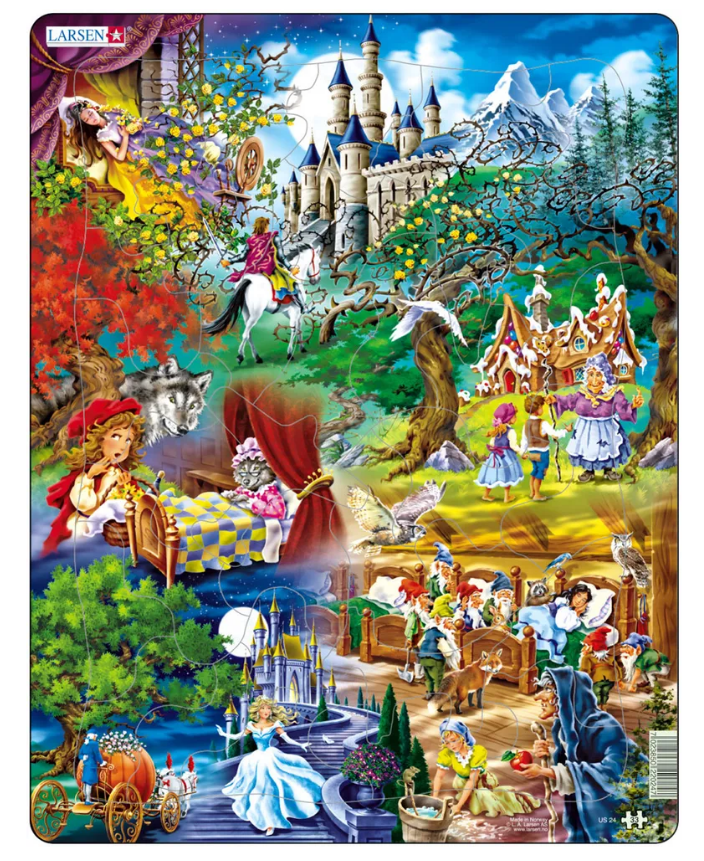 Пазл Сказки братьев Гримм 33 дет. LARSEN - фото 1