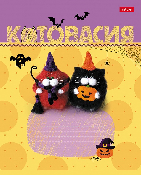 Тетрадь 18л. клетка КотоВасия - миниатюра 5