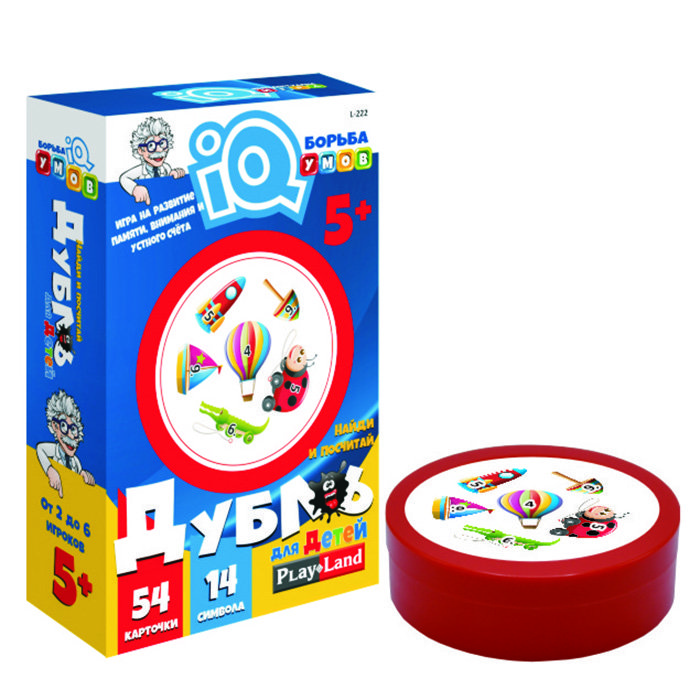 Настольная игра Дубль для детей - фото 1