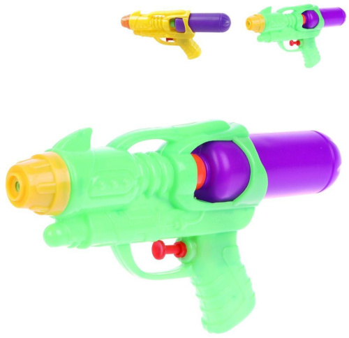 Пистолет водный 21 см в асс. в/п - фото 1