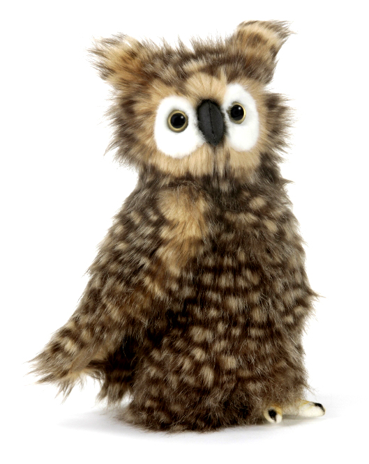 Мягкая игрушка Hansa Сова ушастая 24см - фото 1