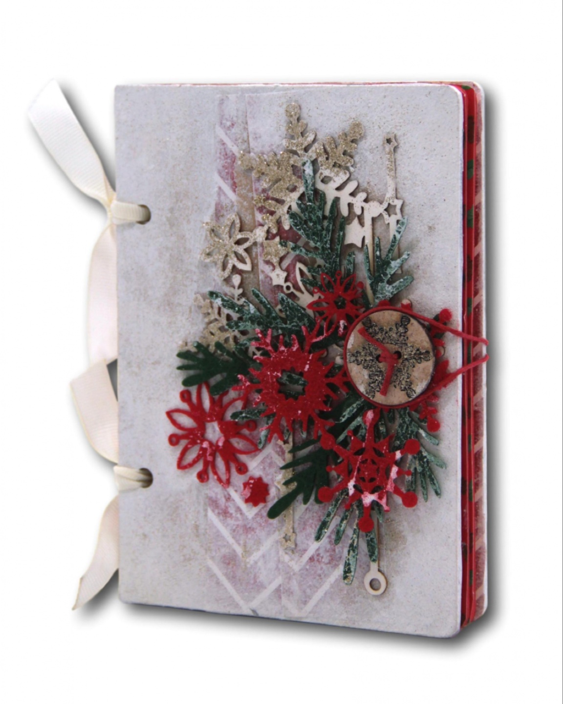 Скрапбукинг Блокнот Новогодний Santa Lucia - миниатюра 3