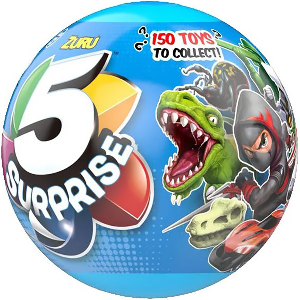 Шар сюрприз синий (24) - миниатюра 3