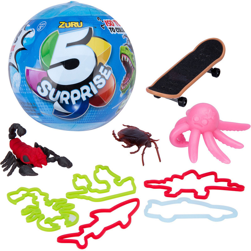 Шар сюрприз синий (24) - миниатюра 4