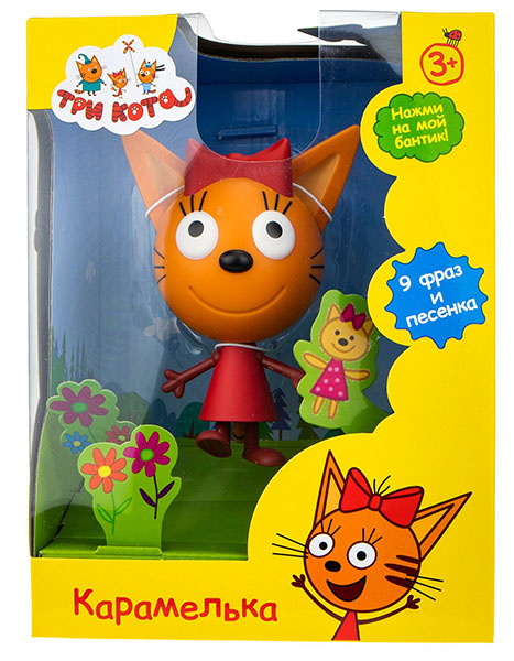 Карамелька фигур. пласт. 14,3см (звук) - фото 1