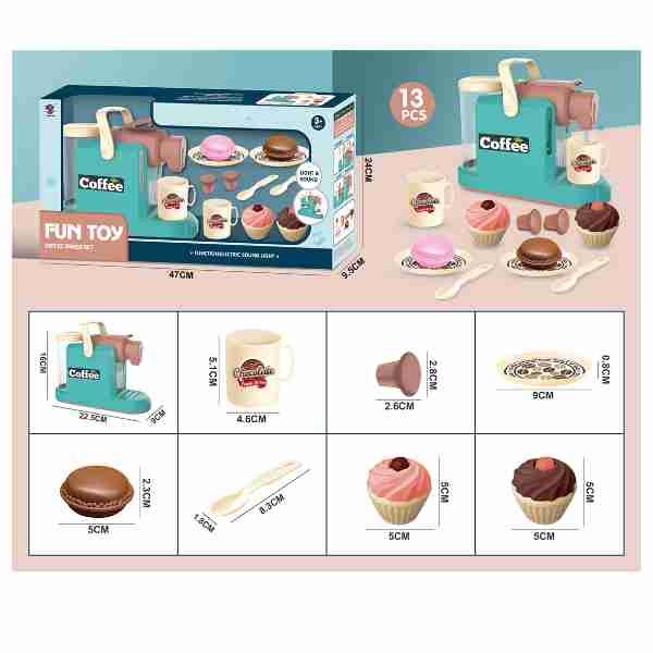 Кофемашина с посудой и десертами в/к - фото 1