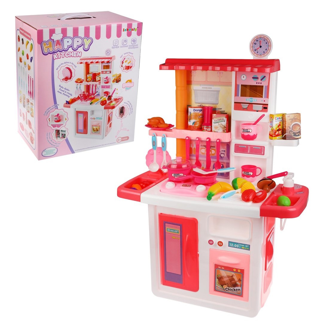 Кухня с аксесс. на бат. 33 предм., 84*38*61см. - фото 1