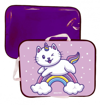 Ледянка Кот-единорог роз. - фото 1