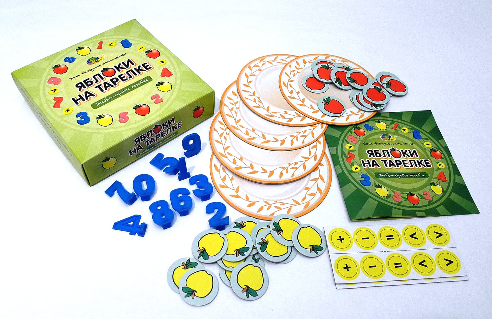 Яблоки на тарелке - фото 1