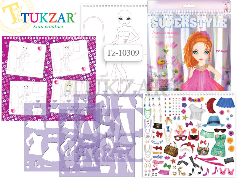 Блокнот дизайнера 24*26 Супер Стиль TZ - фото 1