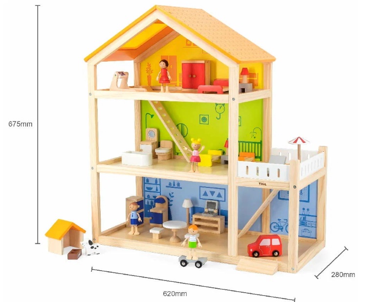 Дом для кукол VIGA - фото 1