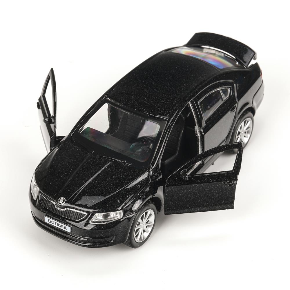 Машина металлическая ТЕХНОПАРК SKODA OCTAVIA черн. OCTAVIA-12-ВК - фото 1