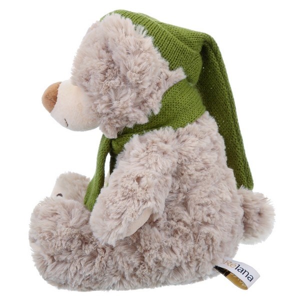 Мягкая игрушка Мишка в шапочке и шарфике 18см Relana - миниатюра 2