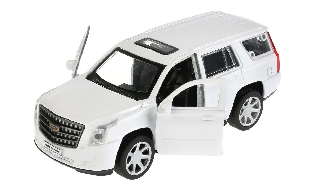Машина металлическая ТЕХНОПАРК CADILLAC ESCALADE бел. - фото 1