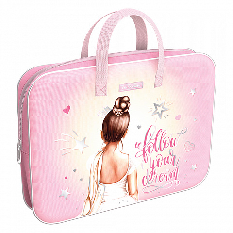 Папка для тетрадей А4 на молнии c ручками Pointes ЕК - фото 1