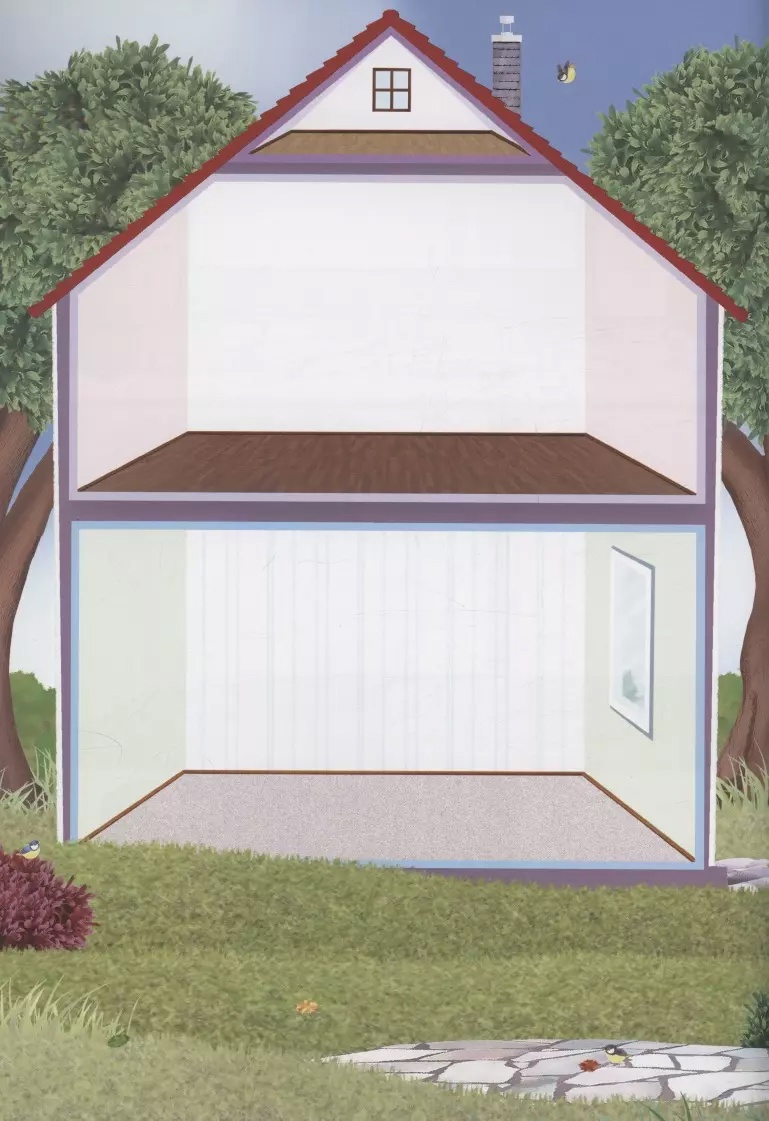 Книга с наклейками 500 наклеек Мой большой дом наклеек Робинс - миниатюра 2