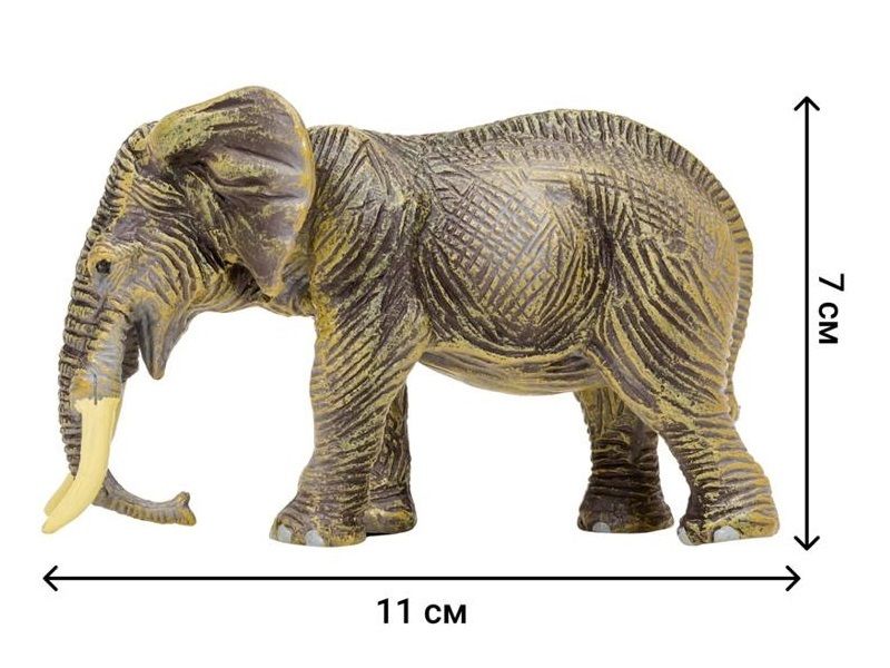 Слон Семья 5 фигурок - миниатюра 2