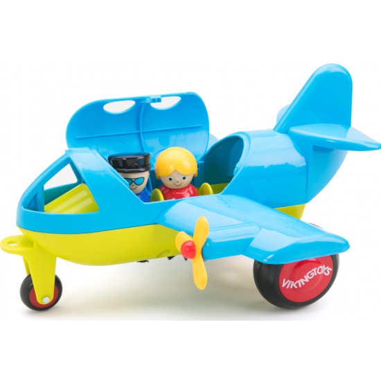 Самолет 2 фигурки Jumbo VikingToys - фото 1
