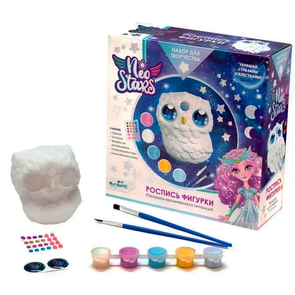Роспись фигурки Совенок Муни Neo Stars - фото 1