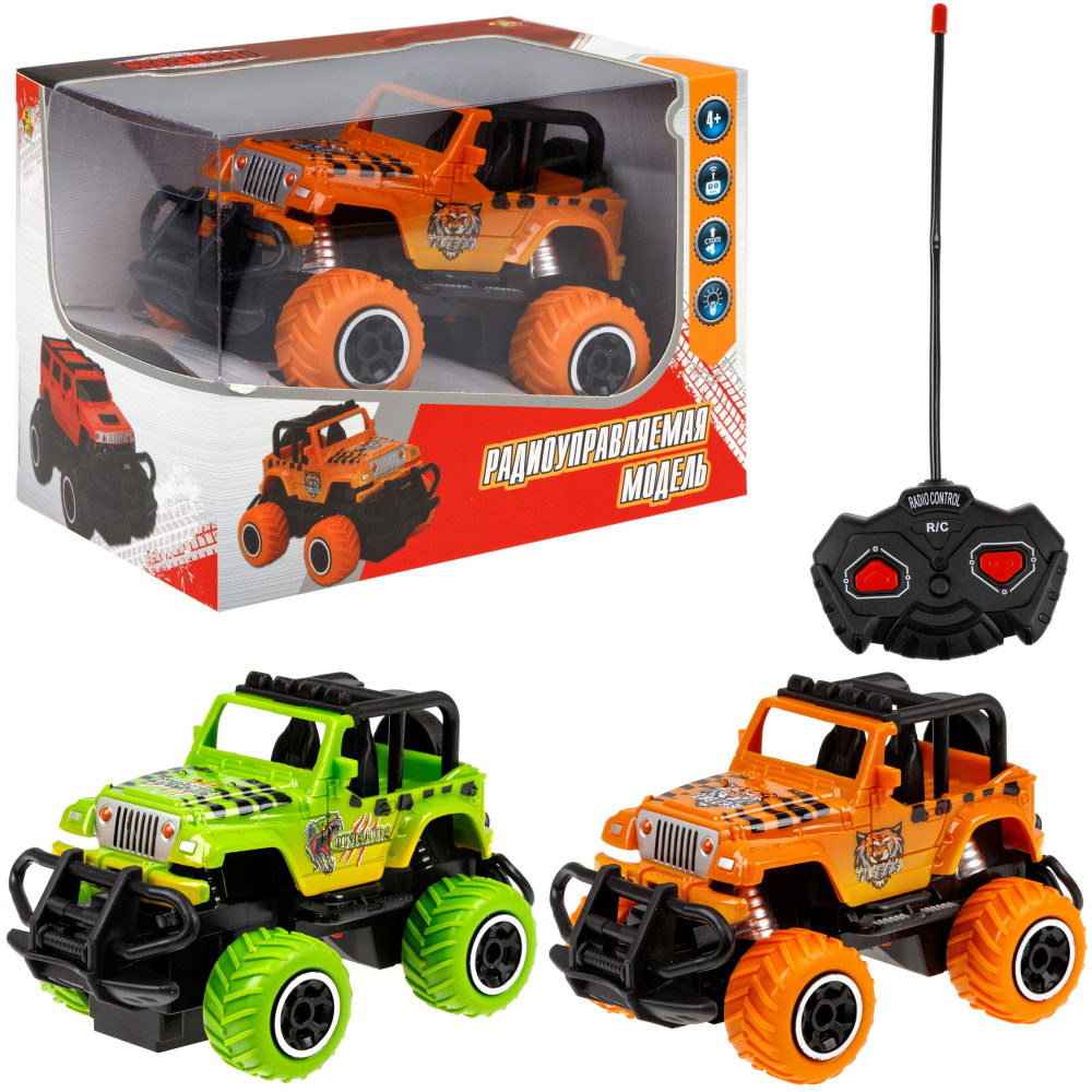 Машина радиоуправляемая Спортавто Джип Сафари 1:43 - фото 1