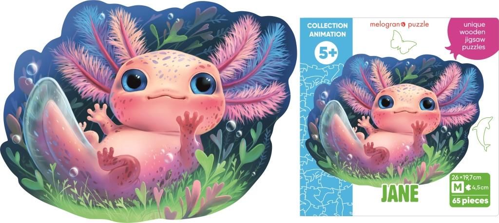 Пазл деревянный Джейн 65 дет. Collection Animation - фото 1