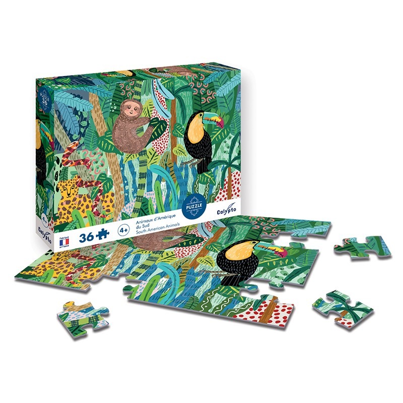 Пазл Животные Южной Америки 36дет. SentoSphere - фото 1