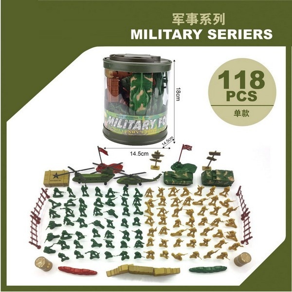 Солдатики с военной техникой в/б - фото 1