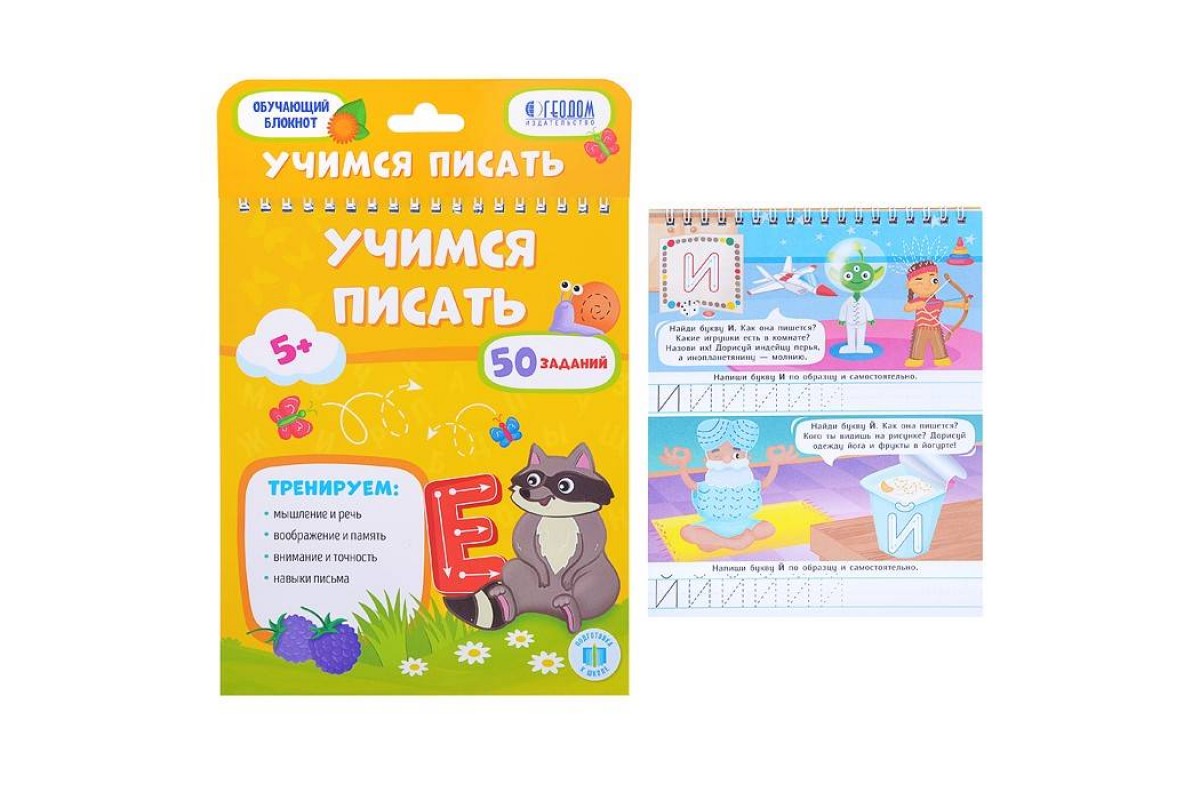 Блокнот Учимся писать ГеоДом - фото 1