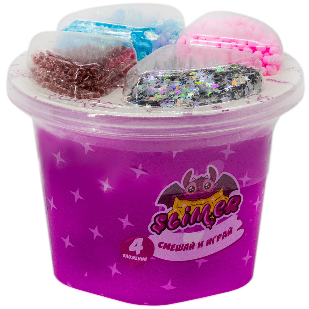 Слайм Смешай и играй фиол. - фото 1