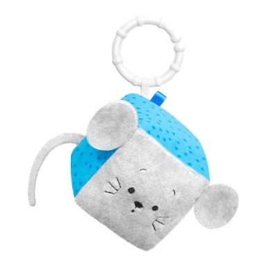 Кубик Мышка развивающий Мяшечки - фото 1