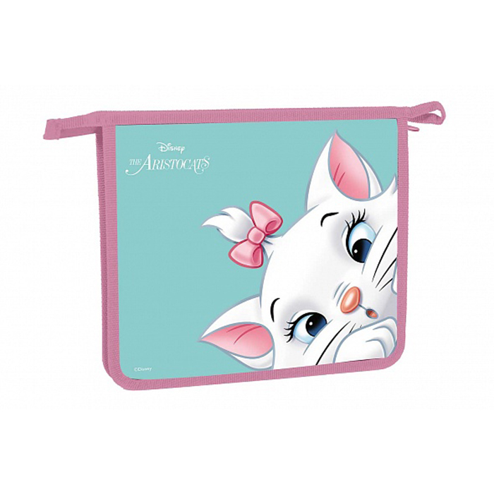 Папка д/тетрадей А5 1отд. на молнии Кошечка Мари - фото 1